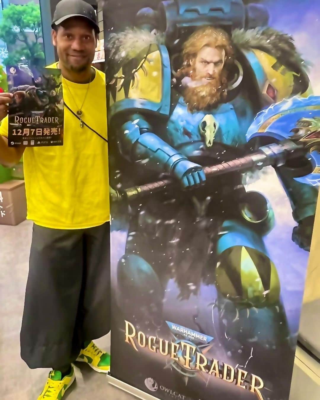 ダンテ・カーヴァーさんのインスタグラム写真 - (ダンテ・カーヴァーInstagram)「This game was a welcomed surprise! Great new RPG! From Graphics, Detail, Gameplay to story. It was just FUN! I’m looking forward to play various characters to see the changes in story. Use standard characters or customize your own. A fantastic game no matter the mode!! #RogueTrader #WarHammer40K#owlcatgames  この試合は歓迎すべきサプライズだった！素晴らしい新しいRPG！グラフィック、ディテール、ゲームプレイからストーリーまで。とにかく楽しかった！いろいろなキャラクターをプレイして、ストーリーの変化を見るのが楽しみです。標準のキャラクターを使うか、自分でカスタマイズするか。どのモードでも素晴らしいゲームだ. !! #RogueTrader #WarHammer40K #owlcatgames @owlcat_games」11月17日 16時30分 - dantecarverofficial