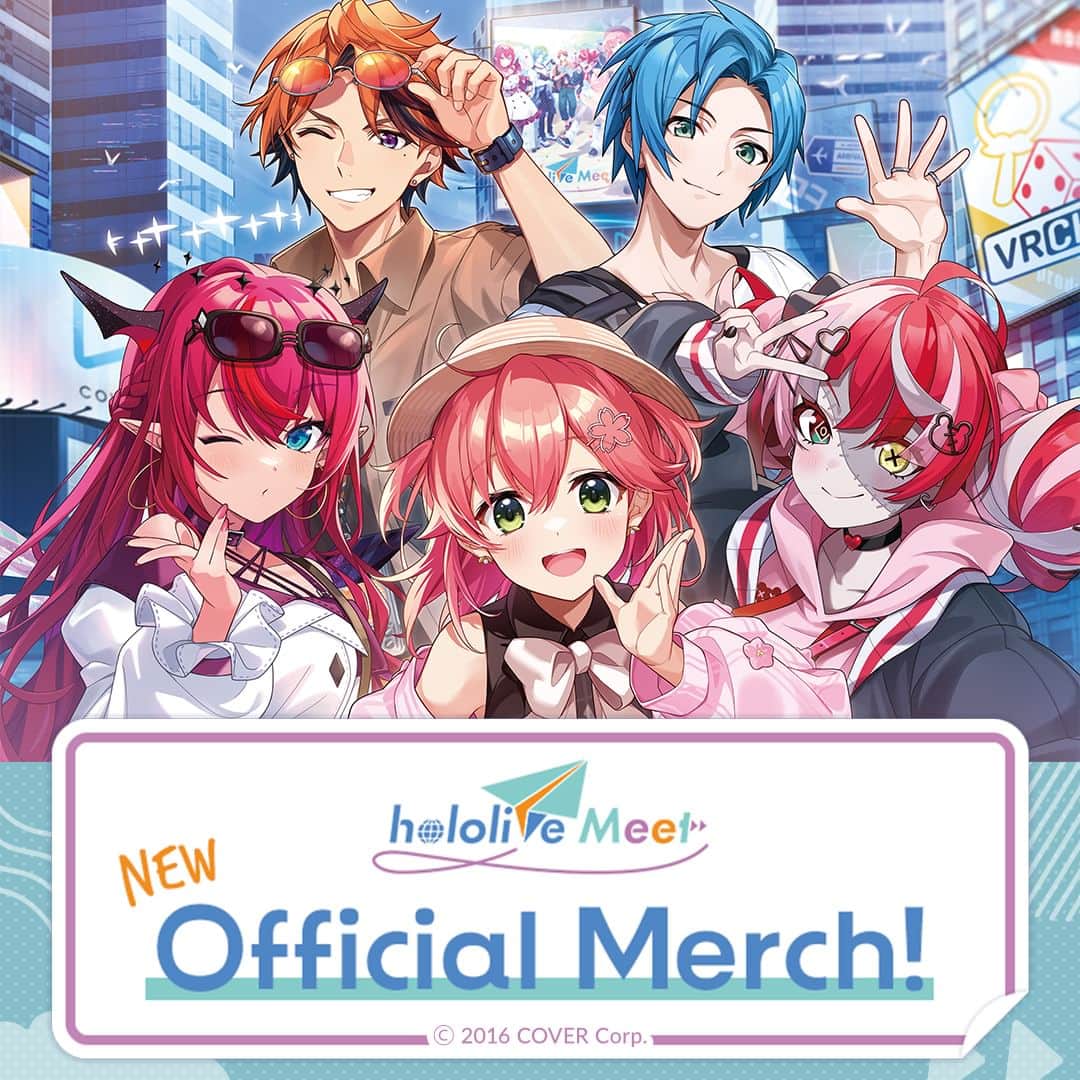 Tokyo Otaku Modeのインスタグラム：「We have new hololive Meet merchandise that's exclusive only to the TOM shop and Anime NYC!  🛒 Check the link in our bio for this and more!   #hololivemeet #tokyootakumode #animefigure #figurecollection #anime #manga #toycollector #animemerch」