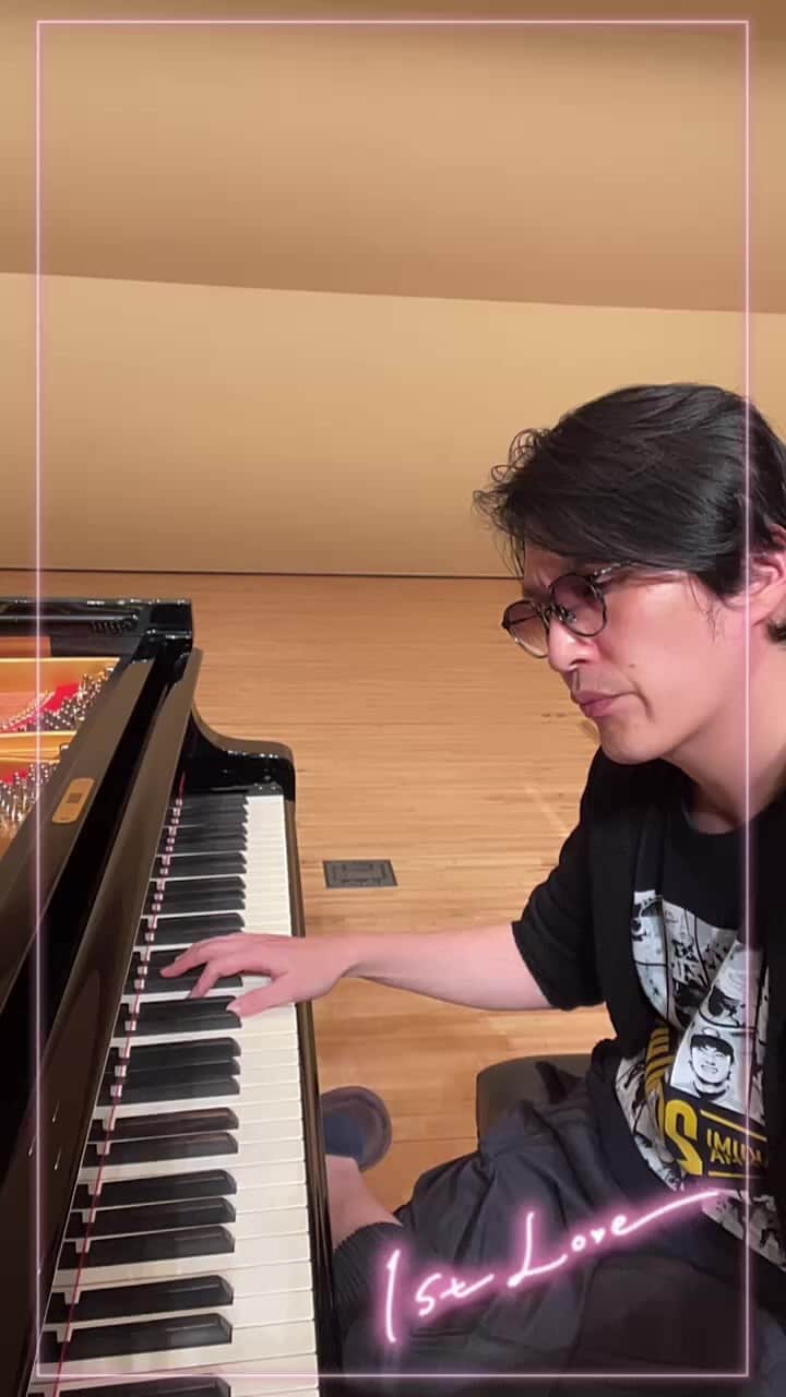 清塚信也のインスタグラム：「北海道 釧路 リハスタLIVE #piano」