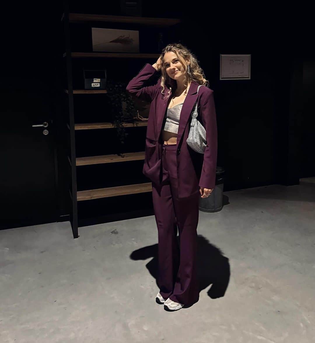 ラウラ・デ・ウィットのインスタグラム：「Athletics Gala 🕺🏼🪩」