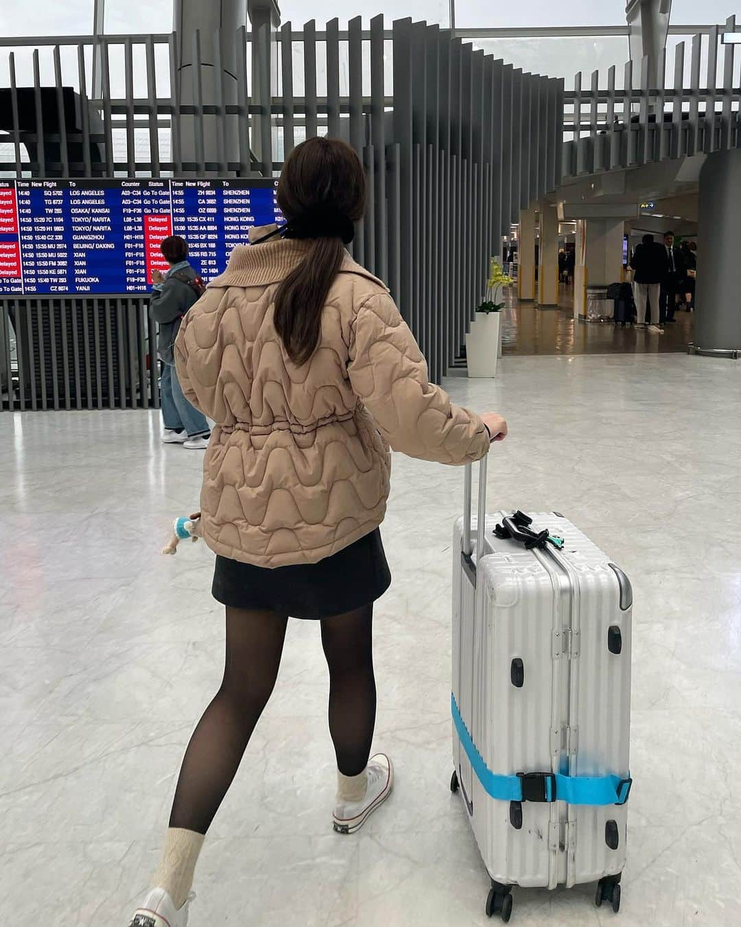 前田亜美さんのインスタグラム写真 - (前田亜美Instagram)「. 👜👜👜………*⋆✈︎、 、 、 、  #韓国  #渡韓  #🇰🇷 #韓国旅行  #韓国カフェ  #韓国グルメ」11月17日 17時18分 - ami___maeda0601