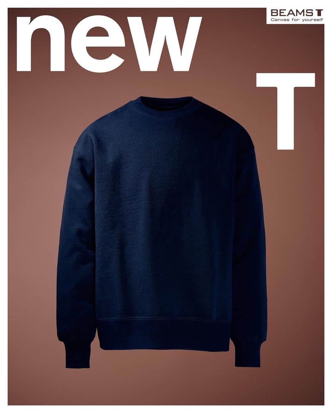 BEAMS Tさんのインスタグラム写真 - (BEAMS TInstagram)「… BEAMS T 『new T』 11.25（Sat）Release  Canvas for yourself  生地の風合いやカラーそのものを純粋に楽しむ。 魅力的なグラフィックやメッセージを載せる。 どちらにも適した理想のボディとして誕生した、 BEAMS T のオリジナルボディプロジェクト「new T」。 そのラインナップに、ロングスリーブT シャツ、  クルーネックスウェット、スウェットフーディーが 新たに加わりました。 私たちはブランクボディの品質と向き合い、 いろんな個性を映し出す「着るキャンバス」の可能性を もっともっと広げていきます。   Art Direction:@takahiro_yasuda @shinknownsuke  Copywriter:@r.suzuki  Photography:@makototakeuchips Retouch:@andytrowa  Design Assistant:@ufo_girl01  Styling: ART POSITION  Producer: @biscco @shinichiro_ohira Production Manager: @fukudatroyippei Production: @cekai_jp  @beams_t @beams_official #beamst #beams #newt #canvasforyourself #pr」11月17日 18時27分 - beams_t