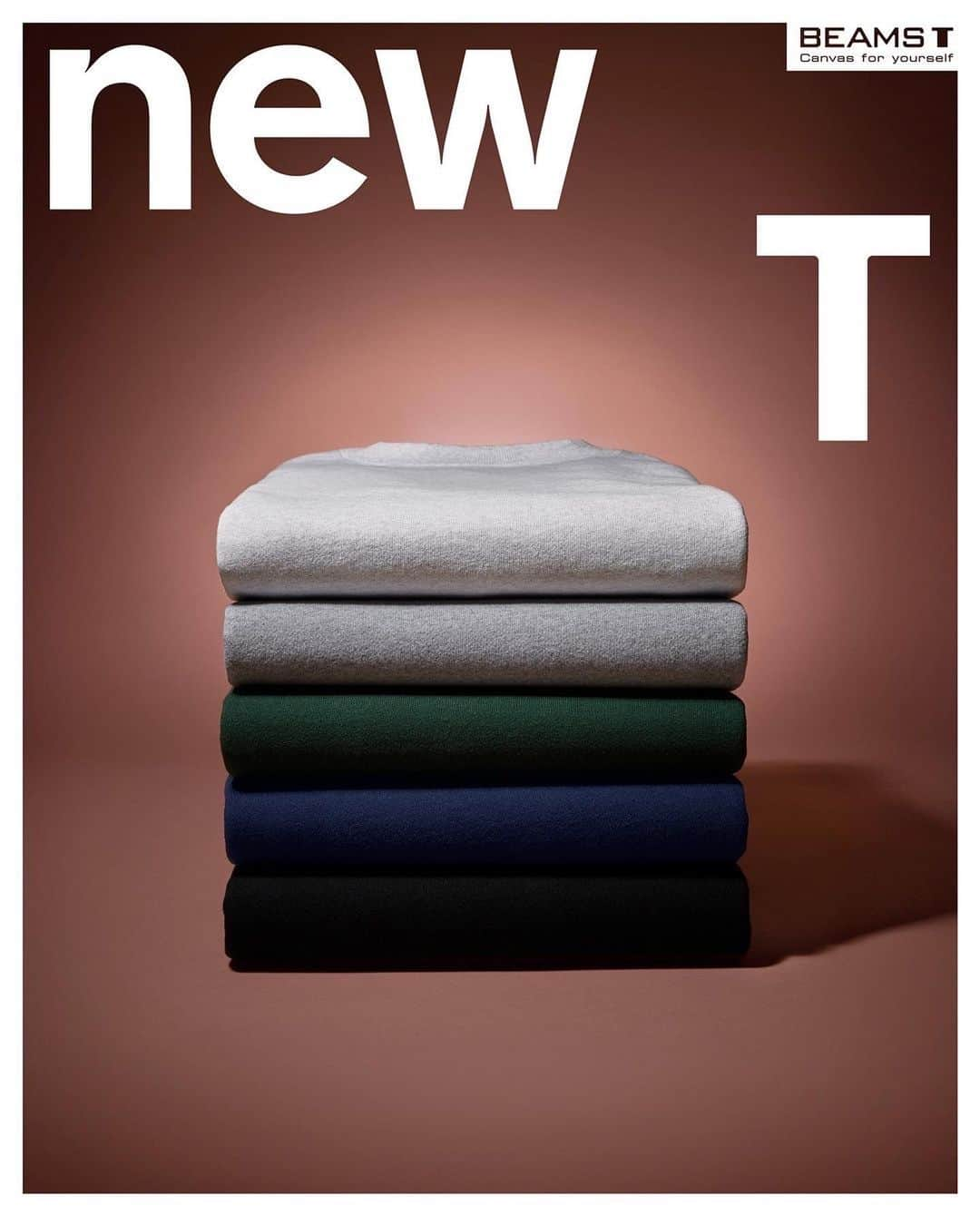 BEAMS Tさんのインスタグラム写真 - (BEAMS TInstagram)「… BEAMS T 『new T』 11.25（Sat）Release  Canvas for yourself  生地の風合いやカラーそのものを純粋に楽しむ。 魅力的なグラフィックやメッセージを載せる。 どちらにも適した理想のボディとして誕生した、 BEAMS T のオリジナルボディプロジェクト「new T」。 そのラインナップに、ロングスリーブT シャツ、  クルーネックスウェット、スウェットフーディーが 新たに加わりました。 私たちはブランクボディの品質と向き合い、 いろんな個性を映し出す「着るキャンバス」の可能性を もっともっと広げていきます。   Art Direction:@takahiro_yasuda @shinknownsuke  Copywriter:@r.suzuki  Photography:@makototakeuchips Retouch:@andytrowa  Design Assistant:@ufo_girl01  Styling: ART POSITION  Producer: @biscco @shinichiro_ohira Production Manager: @fukudatroyippei Production: @cekai_jp  @beams_t @beams_official #beamst #beams #newt #canvasforyourself #pr」11月17日 18時27分 - beams_t