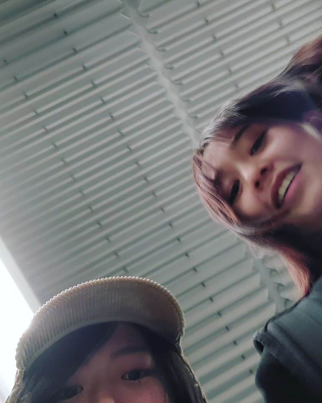 山田かなのインスタグラム：「再開！  えりりん！！！！！  まえはグラビアとしての現場だったけど、今回は役者として出会えた。  また会えたらいいなぁ  @misumidasu」