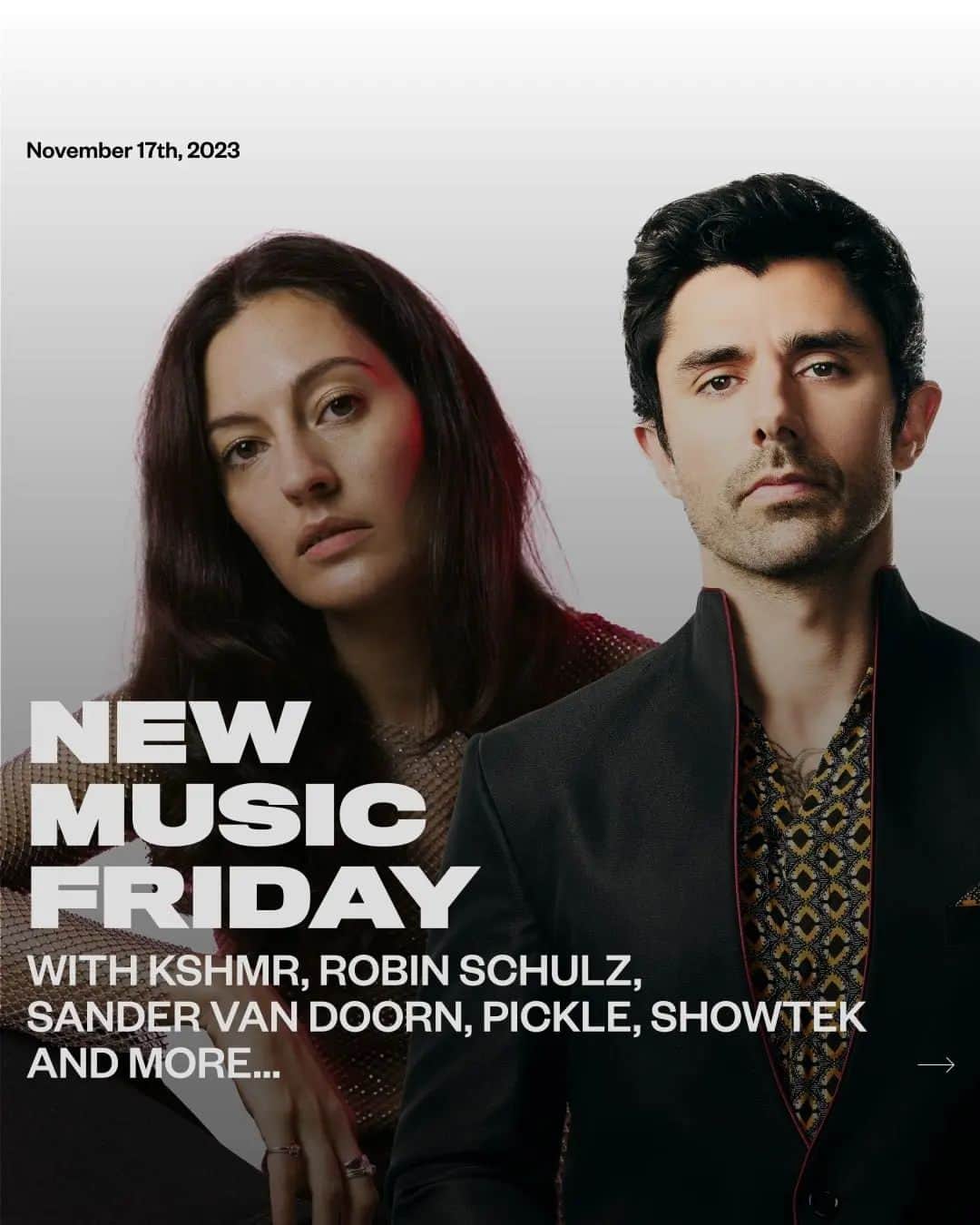 Spinnin' Recordsのインスタグラム：「We're leaving all of our tears on the dancefloor this weekend because we've got a HUGE list of brand new hits to dance to 🕺 This week we've got KSHMR, CYRIL, ROBIN SCHULZ, SANDER VAN DOORN, SHOWTEK and many more...  1. KSHMR - Tears On The Dancefloor (feat. Hannah Boleyn) 2. CYRIL - Stumblin' In 3. Robin Schulz & KOPPY - Fugazi (Robin Schulz Presents KOPPY) 4. Sander van Doorn & Robert Falcon - Rapture 5. Pickle - Stompin' 6. Westend – Dirty Blonde 7. NERVO & Hook N Sling - My Reason 8. Showtek - 360 Yellow 9. Blasterjaxx & Neptunica - Party With The Cops (feat. Haley Maze)  @kshmr @hannahboleynmusic @itsyaboyciz @robin__schulz @koppymusic @sandervandoornofficial @robertfalcon @picklesounds @itsthewestend @nervomusic @hooknsling @showtek @blasterjaxx @neptunicamusic @haleymaze」