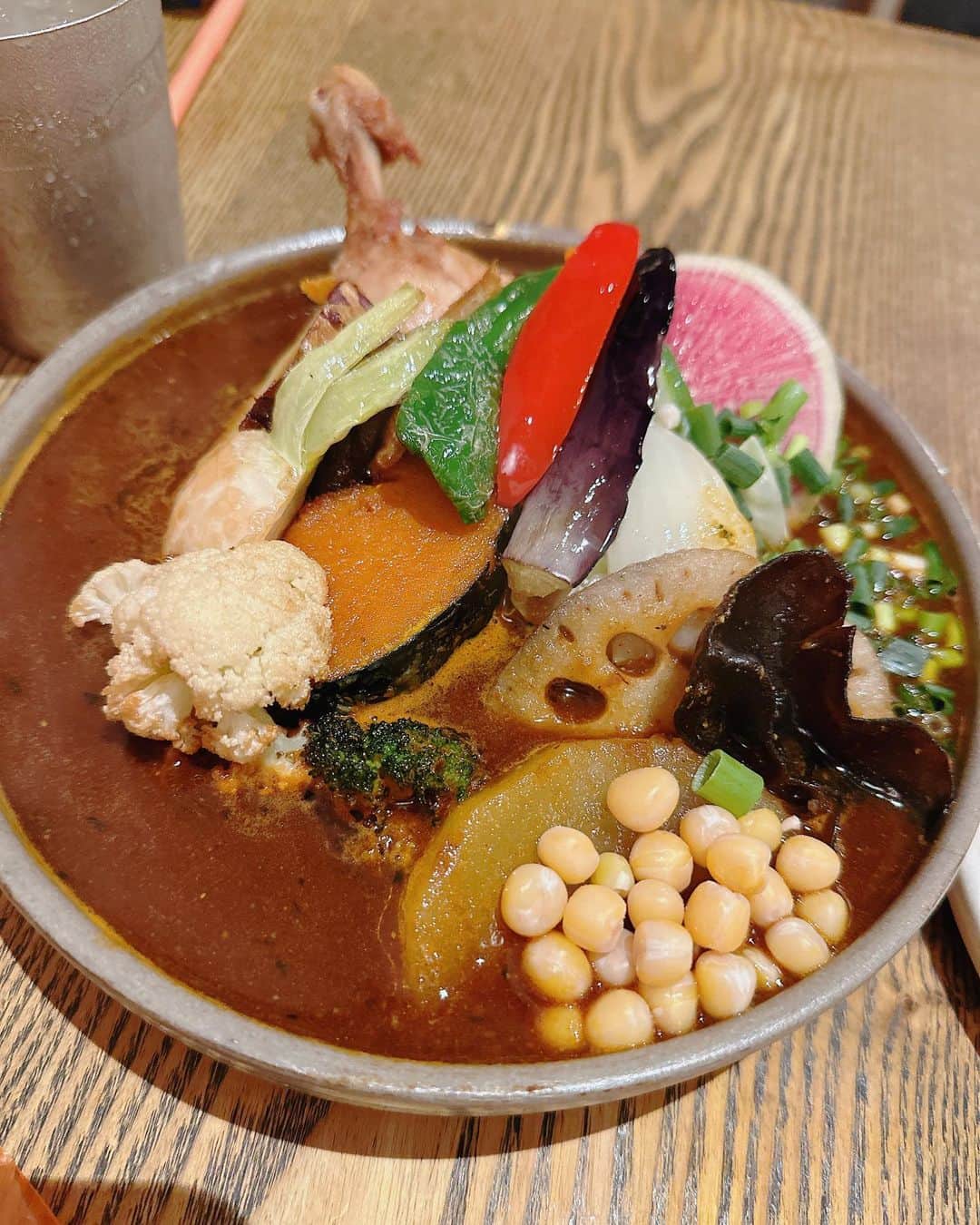 生天目仁美 さんのインスタグラム写真 - (生天目仁美 Instagram)「下北沢に来るとカレーを食べてしまう。  お腹いっぱい。  #なばさんぽ」11月17日 18時54分 - naba3po