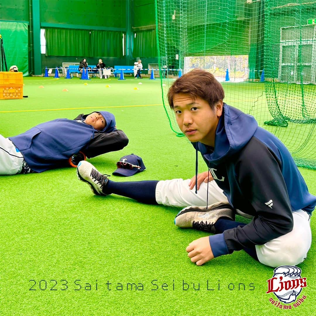 埼玉西武ライオンズのインスタグラム：「#2023年11月17日 #春野秋季キャンプ #第5クール #1日目  #鈴木将平 選手 #平沼翔太 選手 #モンテル 選手 #蛭間拓哉 選手 #児玉亮涼 選手 #佐藤龍世 選手 #渡部健人 選手  #野村和輝 選手 #長谷川信哉 選手 #高木渉 選手 #岸潤一郎 選手  #埼玉西武ライオンズ #seibulions #プロ野球」