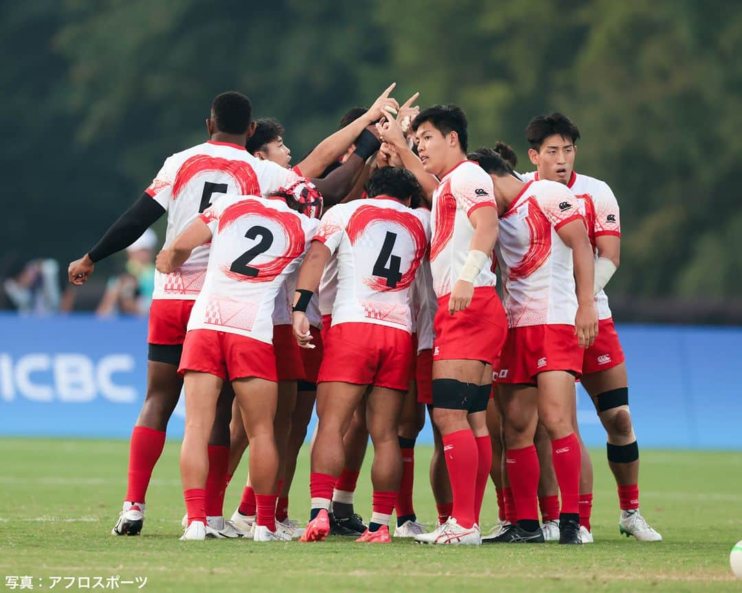 日本オリンピック委員会のインスタグラム：「男女７人制ラグビーアジア予選が明日開幕🏉🔥  今回の予選はヨドコウ桜スタジアム（大阪）で開催！ 男女ともに優勝した1チームが、パリ2024オリンピックの出場権を獲得します🎫  #RoadToParis2024  #TEAMJAPAN #がんばれニッポン」