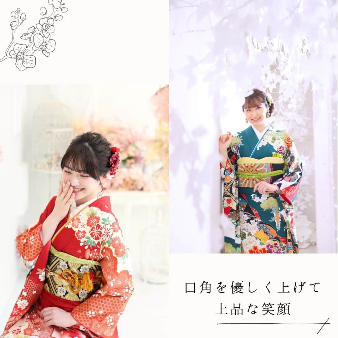 Furisode20さんのインスタグラム写真 - (Furisode20Instagram)「゜○。ハタチは大人っぽく残したい　前撮りポーズ集゜○。  ＊ ＊  ハタチの記念を 美しく、 大人っぽく、 残しておきたい。  ＊ ＊  ご撮影をご検討の方は ぜひ参考にしてくださいね♪  ＊ ＊ ユースマイル公式サイトより 資料のお取り寄せもできます♪ @photostudio_yousmile  是非チェックしてみてください♡  𓈒𓂂𓏸◌𓐍𓐍shop list𓈒𓂂𓏸◌𓐍𓐍 ⁡ 神戸市垂水区　ユースマイル垂水店 @yousmile.tarumi  神戸市西区　ユースマイル西神戸店 @yousmile.nishikobe  明石市大久保町　ユースマイル明石店 @yousmile.akashi  加古川市別府町　ユースマイル別府店 姫路市飾磨区　ユースマイル飾磨店 姫路市増位本町　ユースマイルイオン姫路店 @photostudio_yousmile  ⁡ ⁡ ⁡ 𓂂𓏸𓂂𓏸𓐍◌𓈒⢄⢄⢄◌𓐍⸝𓂂𓏸𓂂𓏸 ⁡ #女の子ママ#男の子ママ#神戸ママ#明石ママ#姫路ママ #ママの宝物#振袖#フォトスタジオ#明石#神戸#振り袖#成人式 #ハタチ#振袖撮影#前撮り撮影 ##20歳#振袖ヘア#振袖ヘアアレンジ #フォトスタジオ#ユースマイル#７歳 #振袖アレンジ#kimono#着物#写真館 #おしゃれさんと繋がりたい #着物好きな人と繋がりたい」11月17日 19時00分 - yousmile20furisode