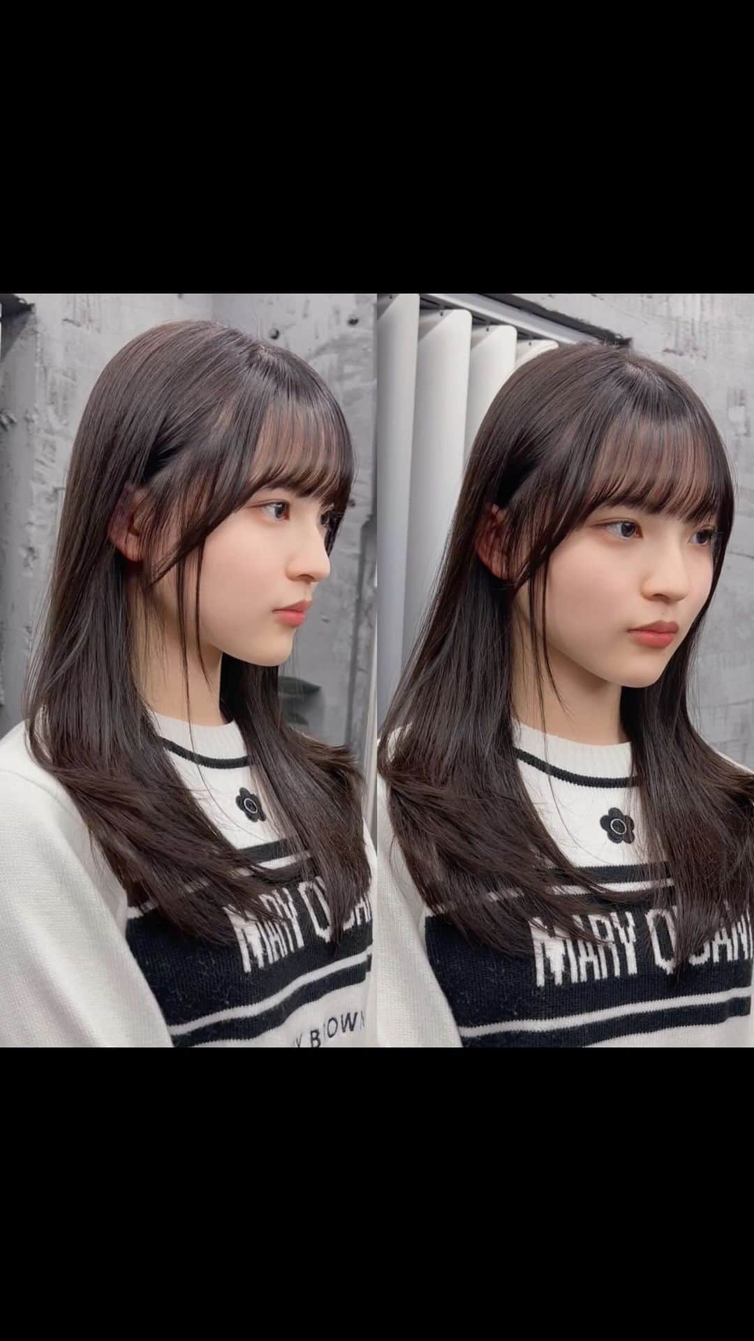 NOBU/渋谷店のインスタグラム：「#顔まわりカット  cut  . . NOBU SCISSORS発売中 @toginon_scissors #nobuscissors  #nobuセニング  . . @dysonhair_jp  スーパーソニック . . @kerastase_official  シカエクストリーム . . #cut #美容室 #ヘアスタイル #ハサミ #カット #ヘアアレンジ #前髪  #hair #外国人風 #イメチェン #トレンド #美容師 #髮型 #髮型師 #剪髮 #中長髮#ตัดผม#ผม#헤어 #컷#hair #haircut」