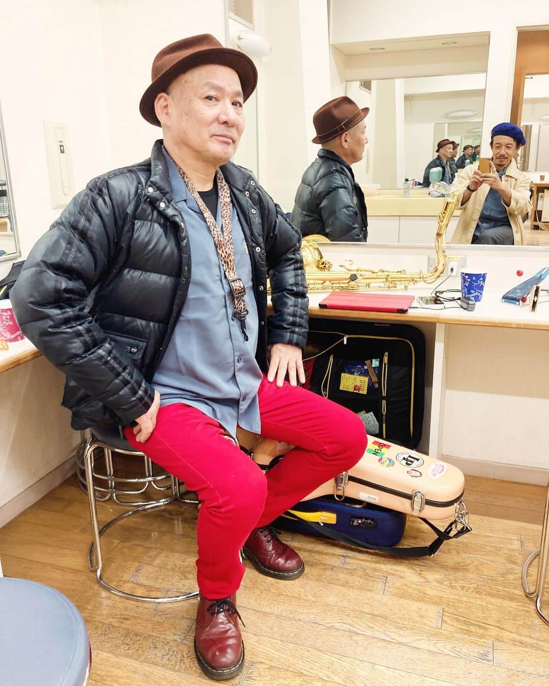KOOさんのインスタグラム写真 - (KOOInstagram)「赤パンが似合うてちゃん@名古屋」11月17日 19時51分 - koojazz