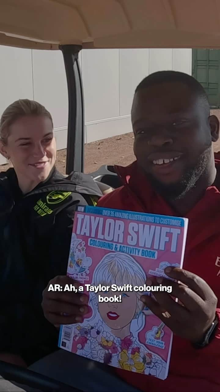 Arsenal Ladiesのインスタグラム：「Alessia Russo is an OG Swiftie 🤠」