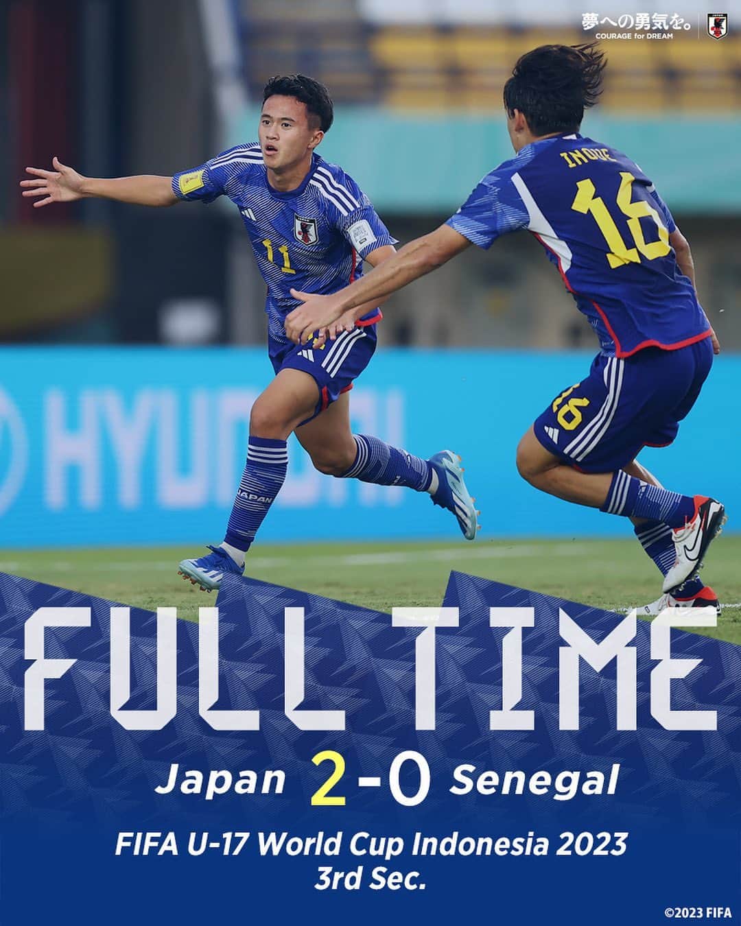 日本サッカー協会のインスタグラム