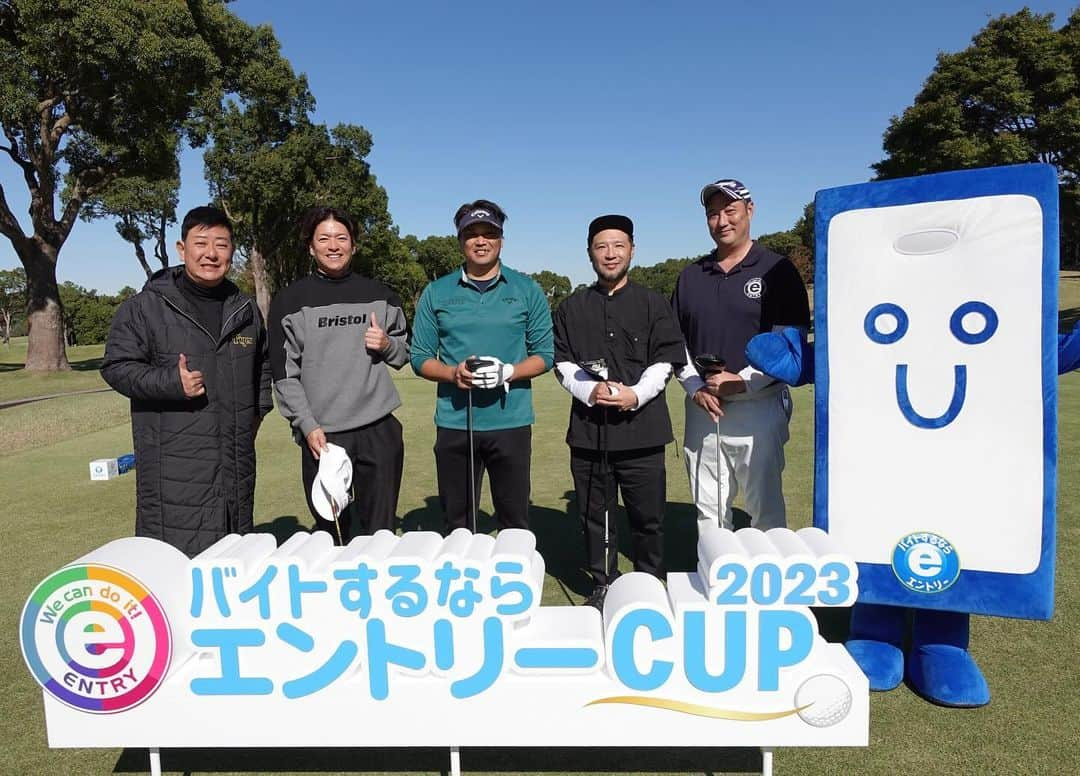 大西将太郎さんのインスタグラム写真 - (大西将太郎Instagram)「先日参加させていただきました。 バイトするならエントリーカップ2023！！ 寺本社長、エントリー関係者の皆様ありがとうございました。豪華顔ぶれ、プロ野球OBの皆様、女子プロゴルファーの皆様、ラグビーから清宮さん、大畑さん。たくさんの方々と交流が出来て素晴らしい時間となりました。ありがとうございました♪桧山さん、ホールインワンと優勝すごすぎます。」11月17日 20時40分 - shotaro12