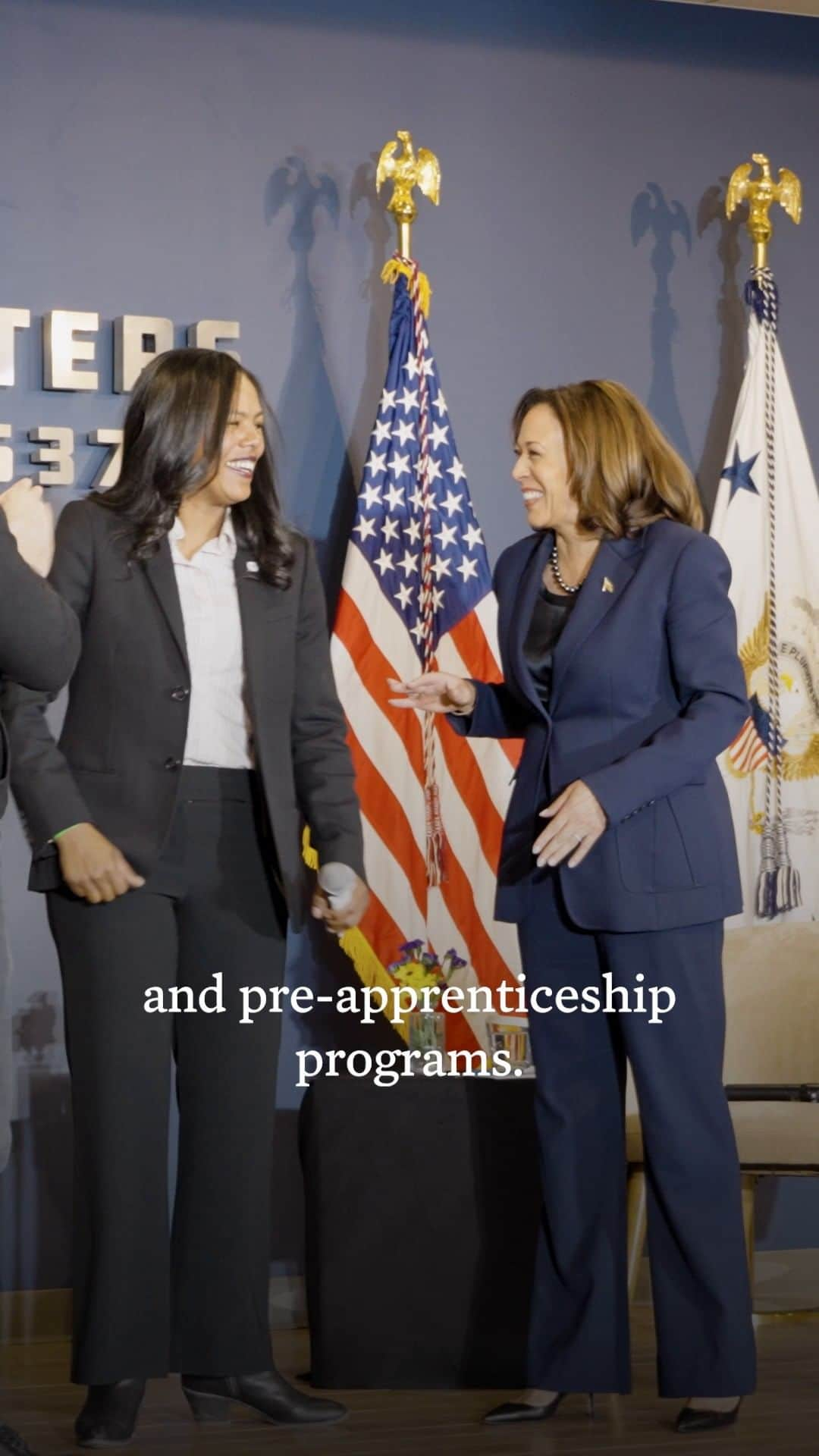 ジョー・バイデンのインスタグラム：「During National Apprenticeship Week, Ayesca's inspiring story reminds us that when we invest in apprenticeship programs, we invest in a better future.」