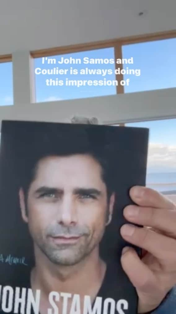 デイブ・クーリエのインスタグラム：「Thanks to @johnstamos for that very special message 😉 Who’s excited for all new episodes of #FullHouseRewind this December?!? 👏 #FullHouse #davecoulier」