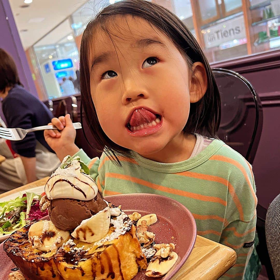 谷口大智のインスタグラム：「昼飯食べに来て、デザートから食べる系🍨😂  久々に広島を満喫した😁  #dtのオフ」