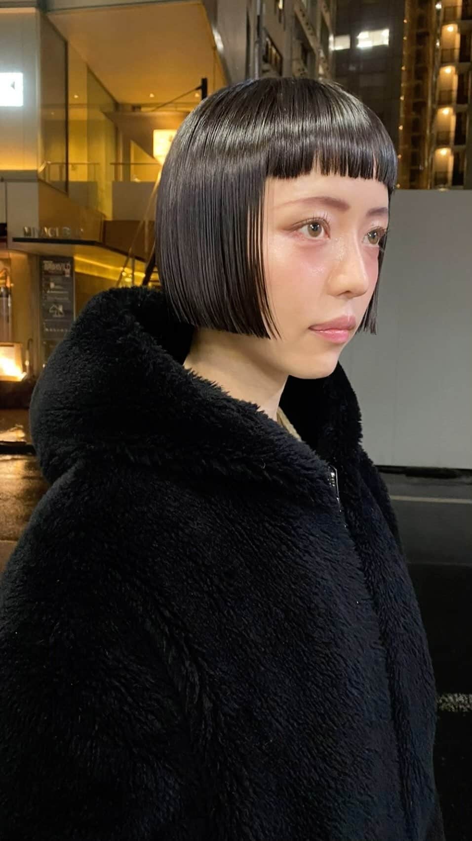 高橋忍のインスタグラム：「理想的な頭の形🫴  カットで作れます。」