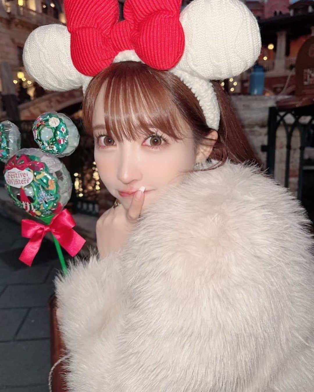 のインスタグラム：「🕯️🤍  #disneysea  #christmas」