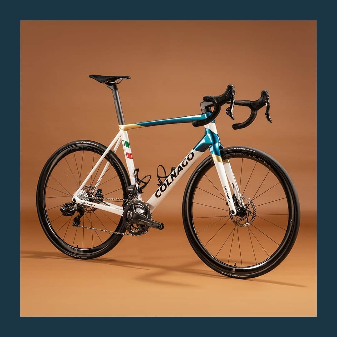 カンパニョーロのインスタグラム：「The iconic Colnago C68 equipped with our new Super Record Wireless groupset and Hyperon Ultra wheels.  With our Super Record Wireless groupset, you can immerse yourself in the allure of Italian craftsmanship, where technology meets artistry. From the sleek carbon fibre crankset to the lightning-fast shifting, every component exudes excellence and pure performance.  The epitome of Italian design and engineering, this bike will undoubtedly help you to achieve the ultimate goal to #DreamBigger.  #Campagnolo #SuperRecordWireless #ShiftYourDimension #Colnago #DreamBike」