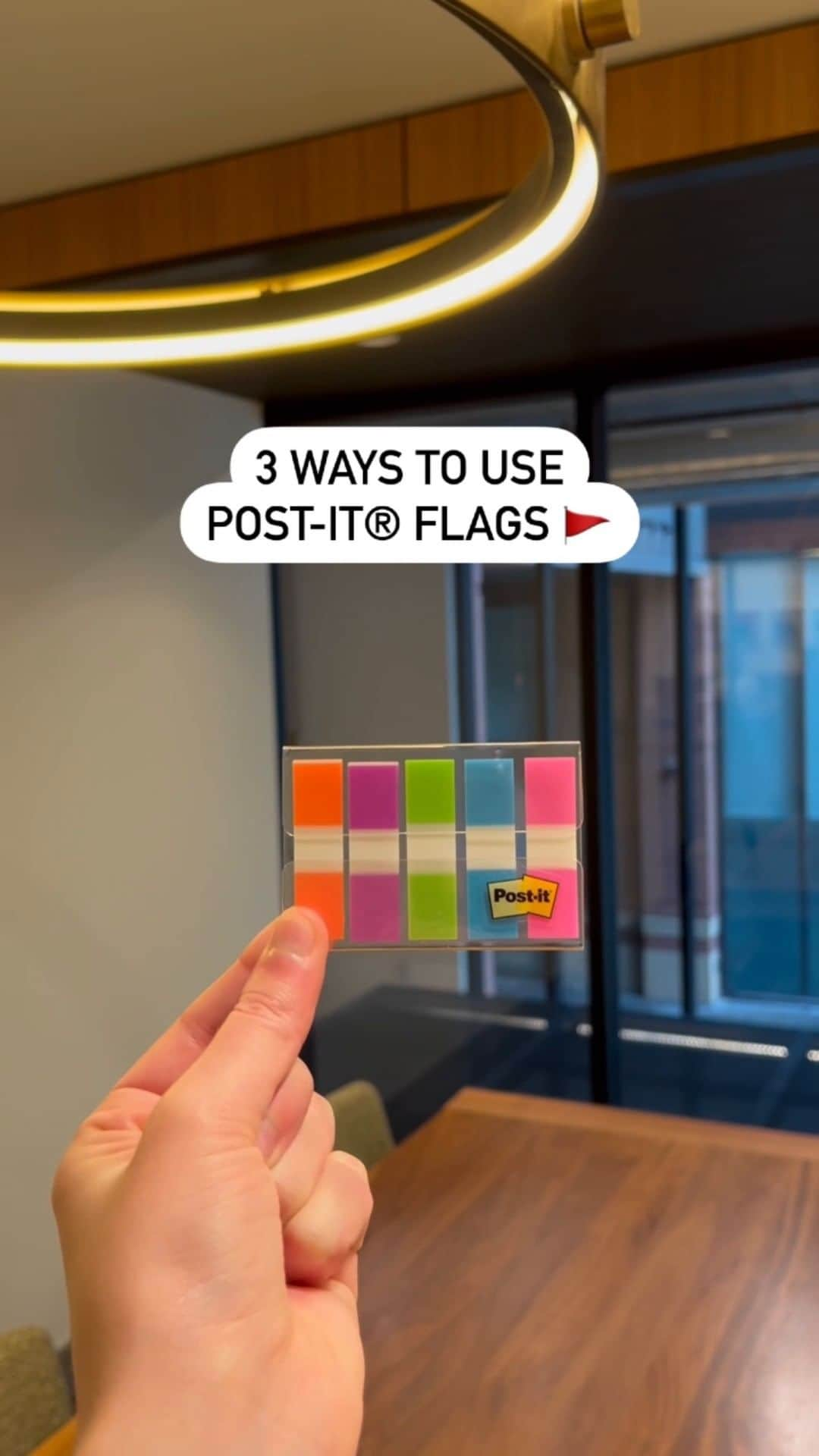 ポスト・イットのインスタグラム：「Save this post to try out these ideas later! 👀 Comment below how you use our Post-it® Flags 👇 #postitnotes #postit #plannercommunity #organizationhacks #organizationgoals」