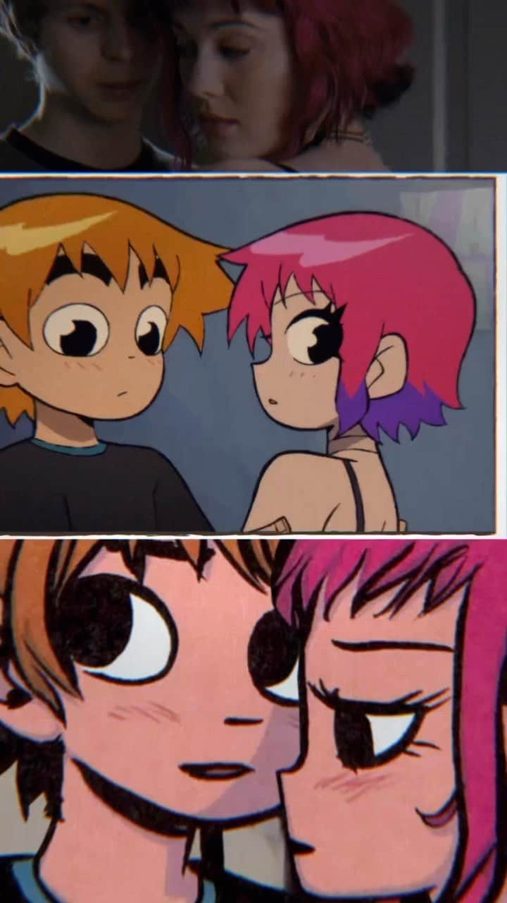 ネットフリックスのインスタグラム：「from comics, to live action, to anime. i’m in love with the scott pilgrim multiverse  📺: scott pilgrim: takes off is now streaming」