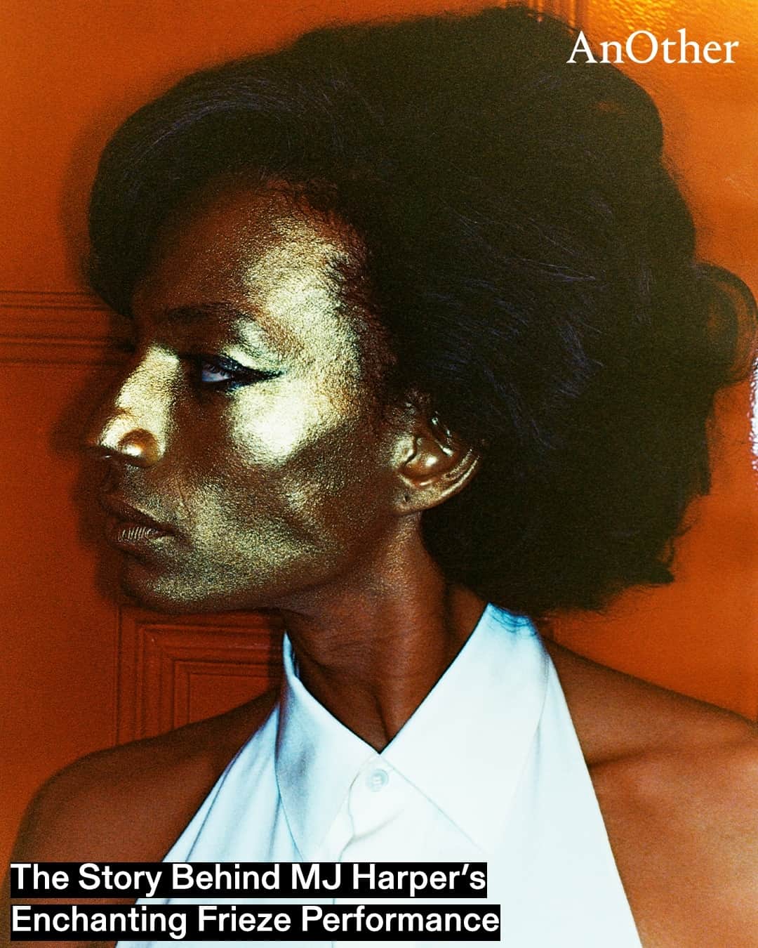 AnOther Magazineのインスタグラム：「For the Jamaica-born, Florida-raised classically trained dancer, model and choreographer @m.j.h.a.r.p.e.r, a full-length solo show has been a long time coming 🩰⁠ ⁠ Closing Frieze in October, the dancer and choreographer showcased a one-off performance of their show with custom looks crafted by Kim Jones for Dior. "Kim has kept a thoughtful and sensitive eye on my work for some years now. The space he is holding is truly a space of grace," Harper tells AnOther. Read about the show, in their own words, at the link in bio 📲⁠ ⁠ 📸 Courtesy of #gainsburyandwhiting」