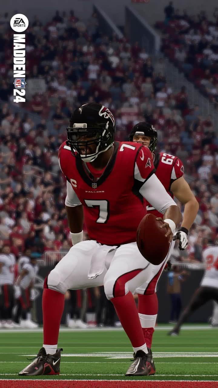 マイケル・ヴィックのインスタグラム：「Signature @mikevick celebrations are IN THE GAME 🎉   Tag someone your scoring a TD on 👇  #DirtyBirds x  #Madden24」