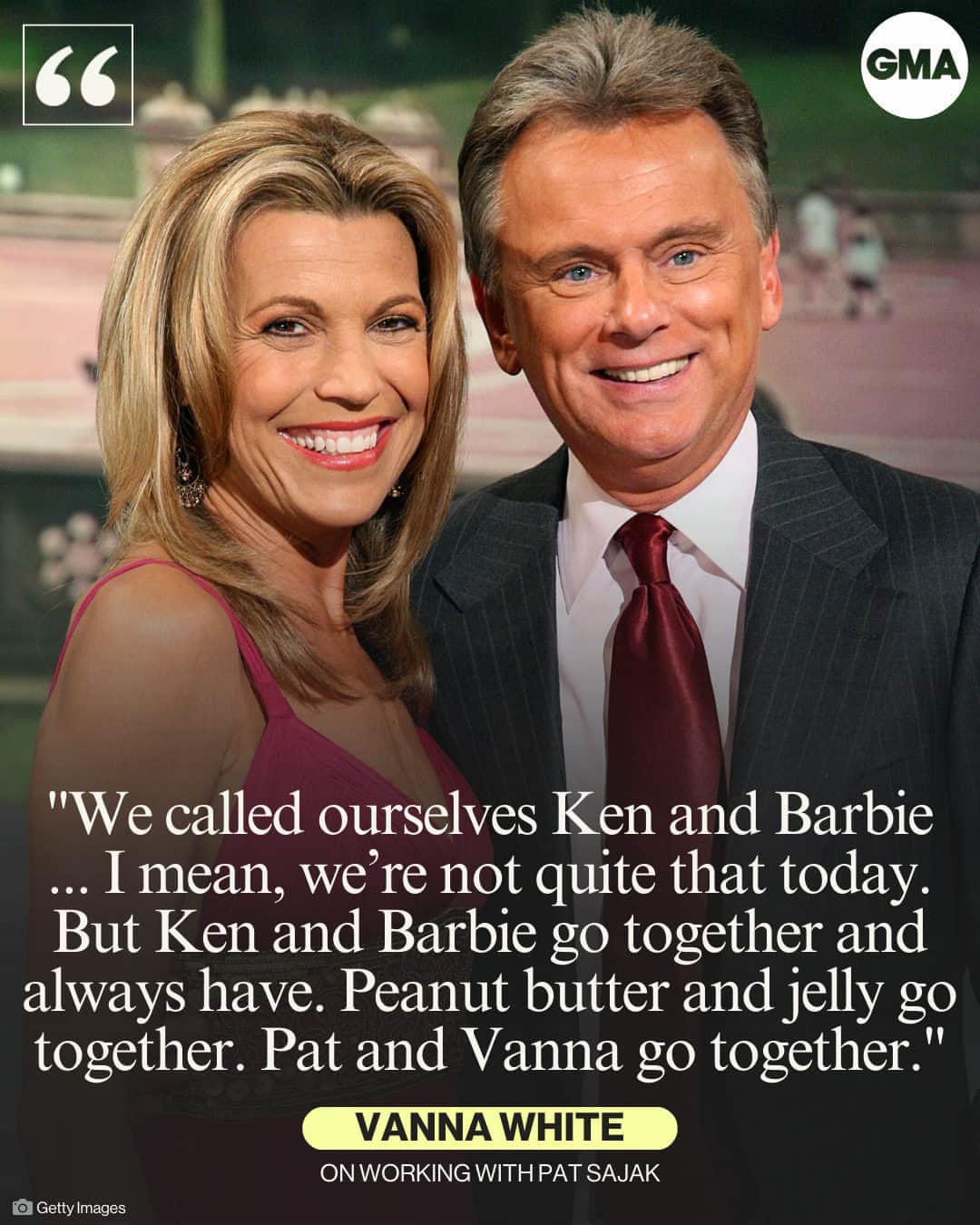 Good Morning Americaさんのインスタグラム写真 - (Good Morning AmericaInstagram)「As @officialvannawhite gears up for another season of "Wheel of Fortune," the legendary game show hostess is reflecting on the past 41 years with Pat Sajak, who is taking on his final run on the iconic show.  Read more at our link in bio.」11月18日 1時40分 - goodmorningamerica