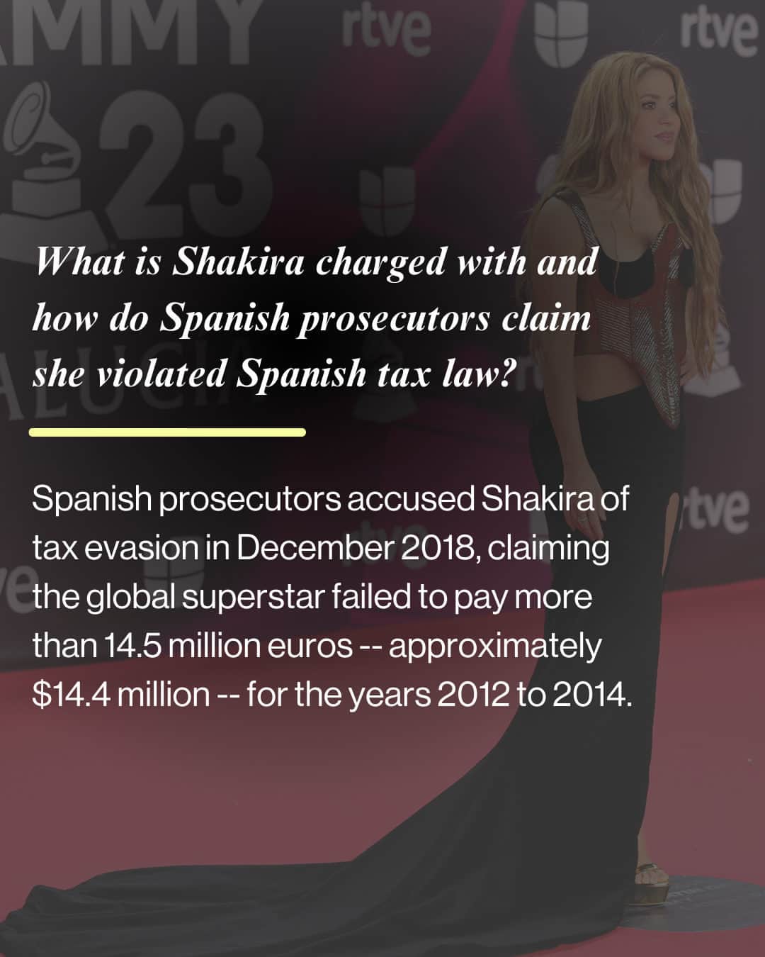 Good Morning Americaさんのインスタグラム写真 - (Good Morning AmericaInstagram)「Colombian singer Shakira, whose full name is Shakira Isabel Mebarak Ripoll, faces multiple charges of alleged tax fraud by Spanish prosecutors. Spanish tax authorities allege she owes millions of euros in unpaid taxes from 2012 to 2014, which she has disputed.  MORE details at our link in bio.」11月18日 2時02分 - goodmorningamerica
