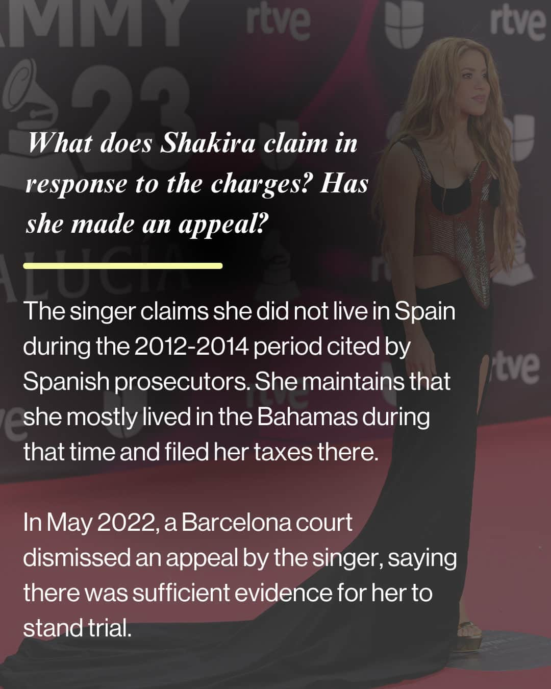 Good Morning Americaさんのインスタグラム写真 - (Good Morning AmericaInstagram)「Colombian singer Shakira, whose full name is Shakira Isabel Mebarak Ripoll, faces multiple charges of alleged tax fraud by Spanish prosecutors. Spanish tax authorities allege she owes millions of euros in unpaid taxes from 2012 to 2014, which she has disputed.  MORE details at our link in bio.」11月18日 2時02分 - goodmorningamerica