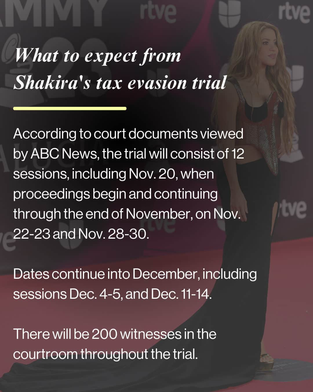 Good Morning Americaさんのインスタグラム写真 - (Good Morning AmericaInstagram)「Colombian singer Shakira, whose full name is Shakira Isabel Mebarak Ripoll, faces multiple charges of alleged tax fraud by Spanish prosecutors. Spanish tax authorities allege she owes millions of euros in unpaid taxes from 2012 to 2014, which she has disputed.  MORE details at our link in bio.」11月18日 2時02分 - goodmorningamerica