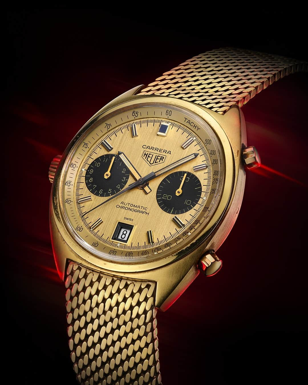 タグ・ホイヤーさんのインスタグラム写真 - (タグ・ホイヤーInstagram)「Honoring Jack Heuer's greatest achievement: the Carrera collection ⁣ ⁣ Our honorary chairman’s passion for modernist design sparked the conception of the Carrera collection in 1963, with the first model reference 2447. From its clean dial, the collection evolved with the iconic 18-carat gold reference 1158 CHN, symbolizing victory on the racetrack. In 1996, the Carrera resurged with the minimalist design of reference CS3110 as an ode to its early models. Now, celebrating its 60th anniversary, the TAG Heuer Carrera Chronograph represents a culminating point in the story of this iconic collection. Featuring a sleek curved sapphire crystal, known as "glassbox", the latest model honors its heritage while paving the way for the future.⁣ ⁣ #TAGHeuerCarrera #TAGHeuer」11月18日 2時00分 - tagheuer