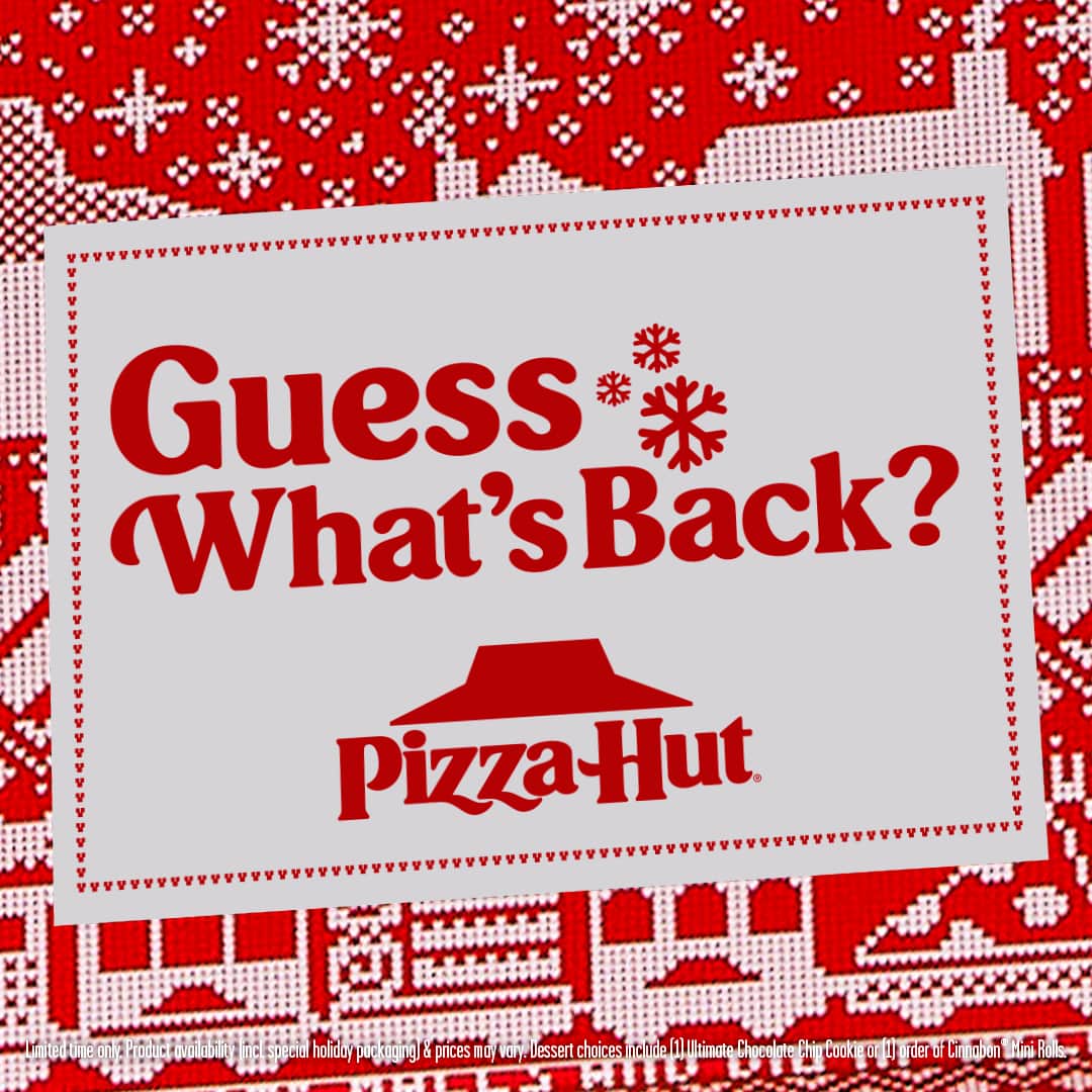 Pizza Hutさんのインスタグラム写真 - (Pizza HutInstagram)「yeah, we peeped your wish list 👀」11月18日 2時00分 - pizzahut