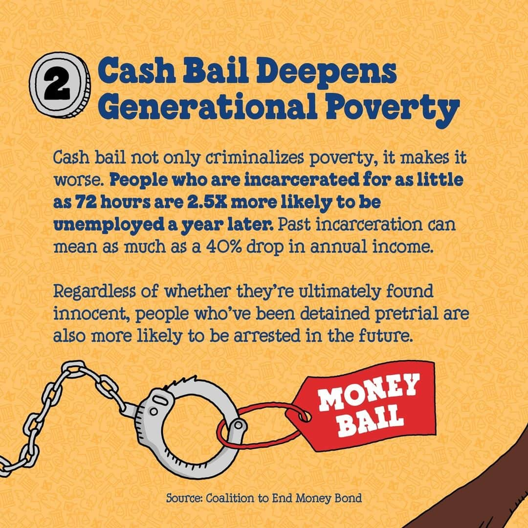 Ben & Jerry'sさんのインスタグラム写真 - (Ben & Jerry'sInstagram)「Illinois ended the racist and predatory practice of cash bail, and your state should, too. No one should be imprisoned simply because they can't afford to buy their freedom. Take action now at the link in our bio!」11月18日 2時02分 - benandjerrys