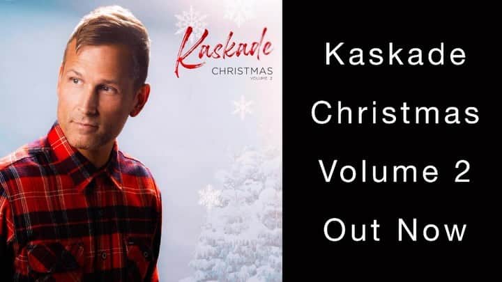 カスケイドのインスタグラム：「Kaskade Christmas Volume 2  🎄 OUT NOW 🎄 This is a special one for me. Time to put this on repeat and get your joy on.」
