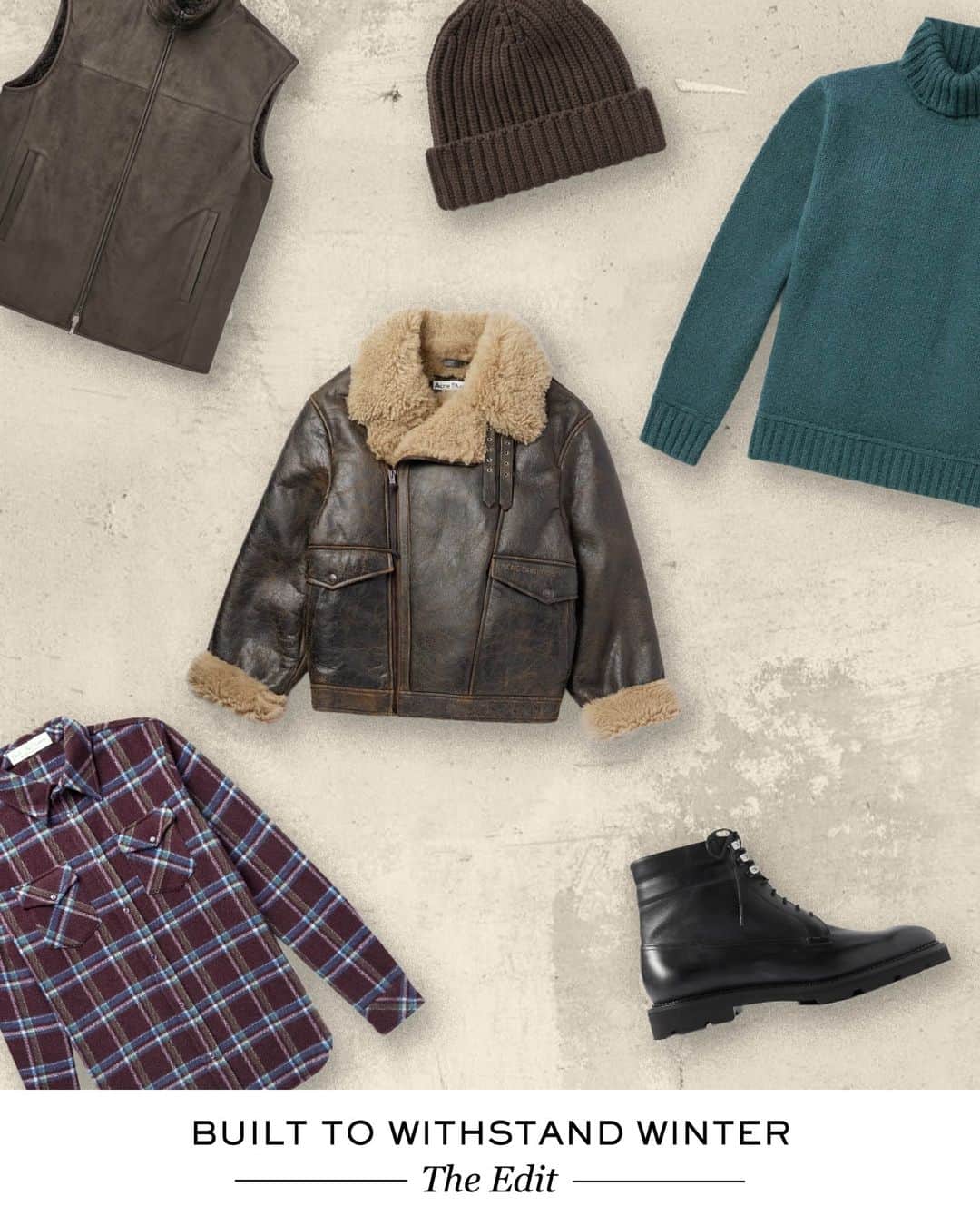 MR PORTERのインスタグラム：「We could waffle on about temperatures dropping and days getting shorter, but why waste time? Let’s get to the good stuff, shall we? By that we mean gloriously thick cashmeres, timeless shearlings and stylish throws. Tap to shop and discover our list of the 20 most delightfully snuggly, cushiest and cosiest pieces on the market right now through the link in bio.」