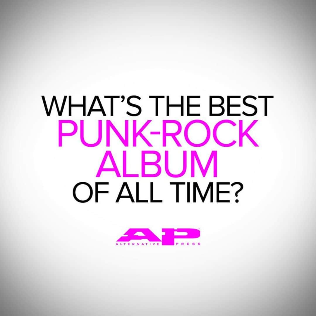 Alternative Pressのインスタグラム：「WHAT’S THE BEST PUNK-ROCK ALBUM? 🔊🔊」