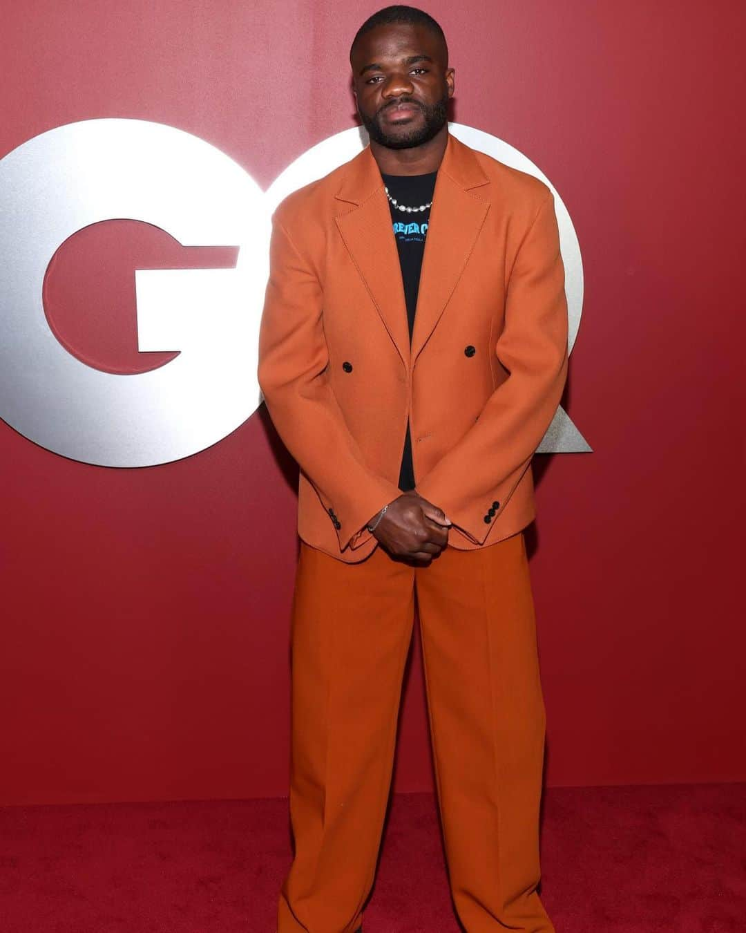 フランシス・ティアフォーのインスタグラム：「GQ man of the year party was tufff. Thanks for having the kid. Until next LA ✊🏿✊🏿 #GQBOYS #THATBOYCLEAAN #LALIGHTSBEBRIGHT  Styled by @off____white 🔥🔥🔥」