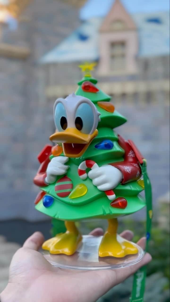 ディズニーランドのインスタグラム：「Jingling all the way into the holidays at #Disneyland - ‘tis the season to be merry and bright with a dash of style and a sparkle of Disney magic! 🎄✨ The person who tagged you in the comments wants you to buy Disneyland merch for them before the Holiday season snows away!」