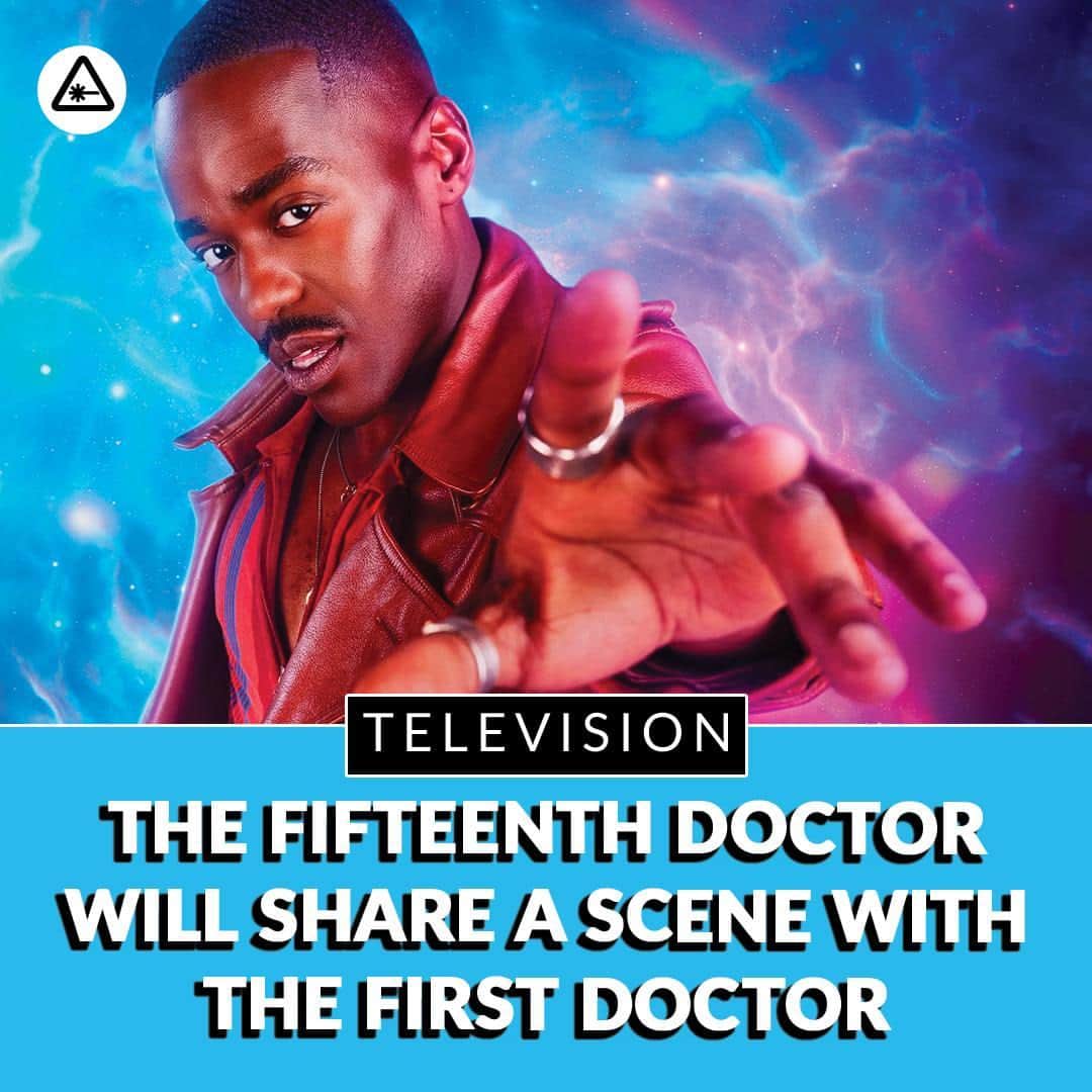 クリス・ハードウィックのインスタグラム：「Gatwa revealed that the Fifteenth Doctor will share a scene with the First Doctor. He doesn’t give any more specifics but we can assume this will happen sometime in the first season. While William Hartnell died nearly 50 years ago, David Bradley has been playing recent portrayals of the First Doctor.   link in bio」