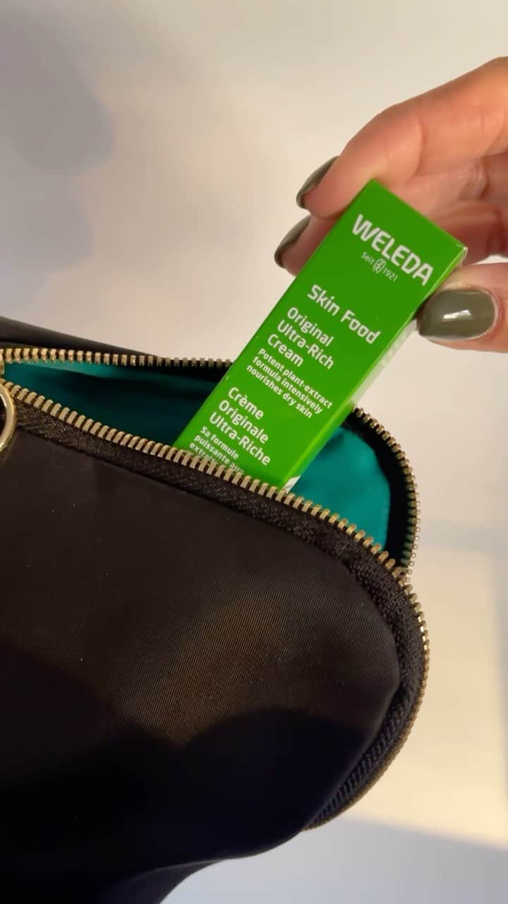 Weledaのインスタグラム：「Heading somewhere over the holidays? 💚✈️ Skin Food Mini is the perfect travel companion wherever life takes you, so you never have to leave home with out your Skin Food Favorite! #WeledaSkinFood」