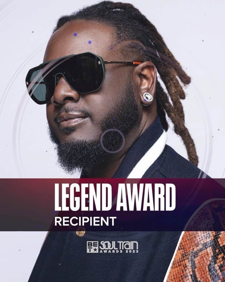 T-ペインのインスタグラム：「Who else could make mansion and Wisconsin work?! Only a legend like @tpain.  Congratulations to this game changer as he's earned our Legend Award at the #SoulTrainAwards. 👏🏿👑  The Rappa ternt Sanga has been running the streets since day one! From flipping the script to pushing beats to the next level, T-Pain's been dropping heat since he hit the scene.   We recognize you and all of your efforts to pushing the culture forward! #BET #TPain」