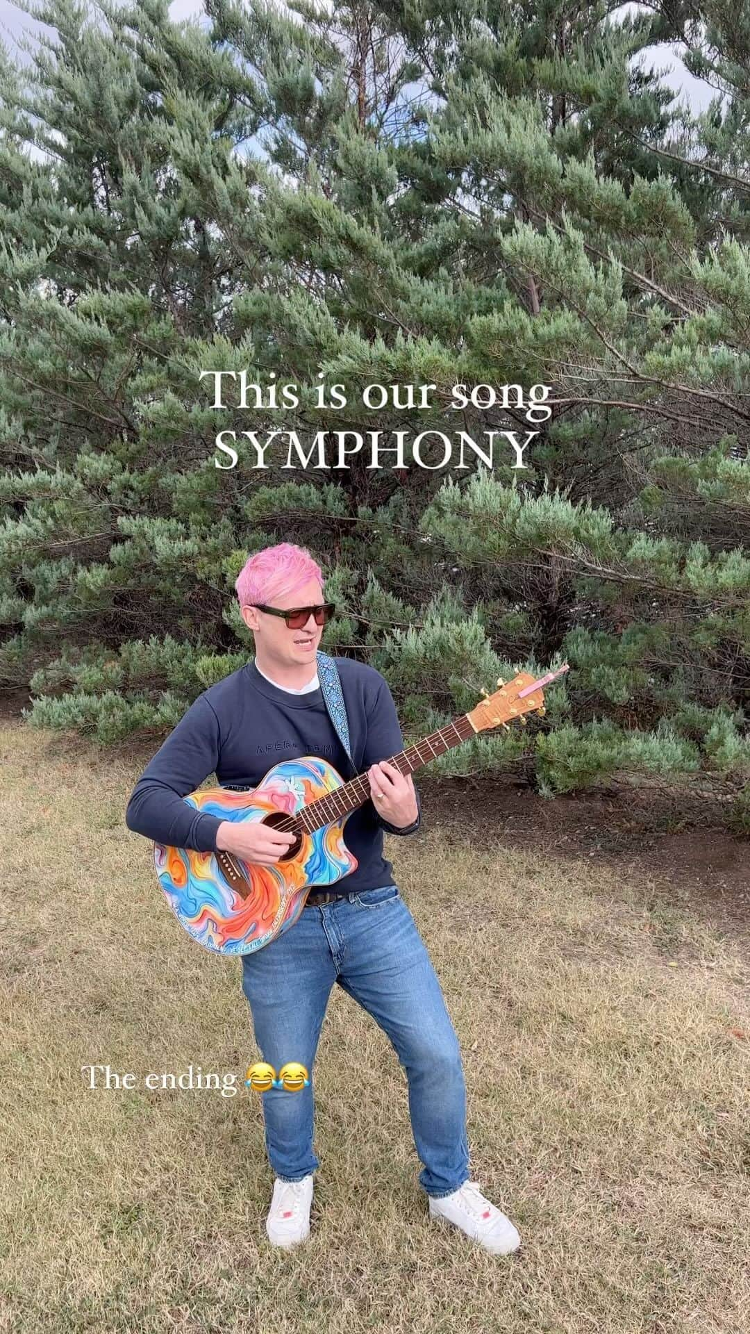 シェパードのインスタグラム：「SYMPHONY - our 5th biggest song 🤘🏽」