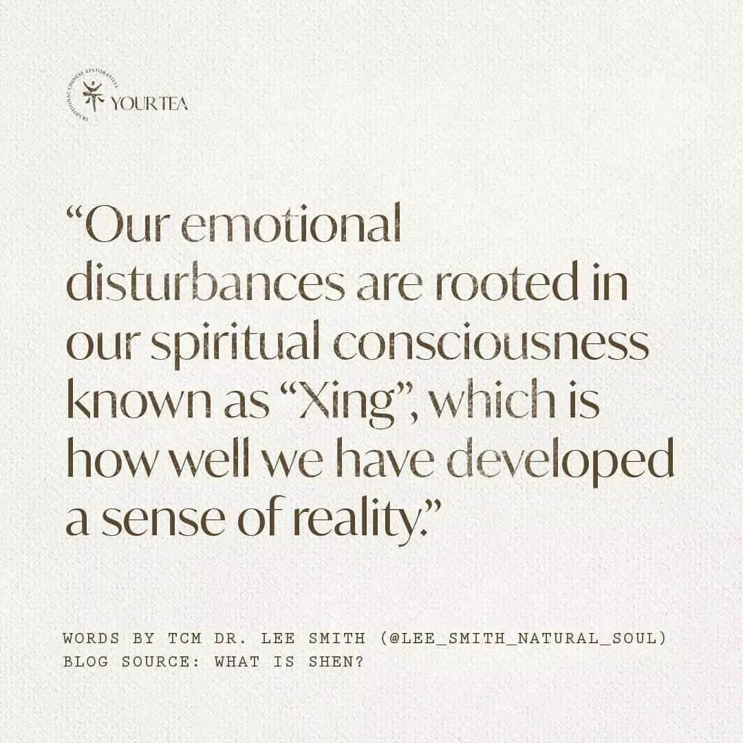 Your Teaのインスタグラム：「"Developing our Xing (our fundamental nature), is about growing our conscious awareness to a fuller interconnected state, dropping the subconscious conditioning that causes us to react emotionally and in so protecting our heart and our energy." Written by TCM Dr. Lee Smith (@lee_smith_natural_soul), from our blog, SHEN AND ENERGY HERBS」