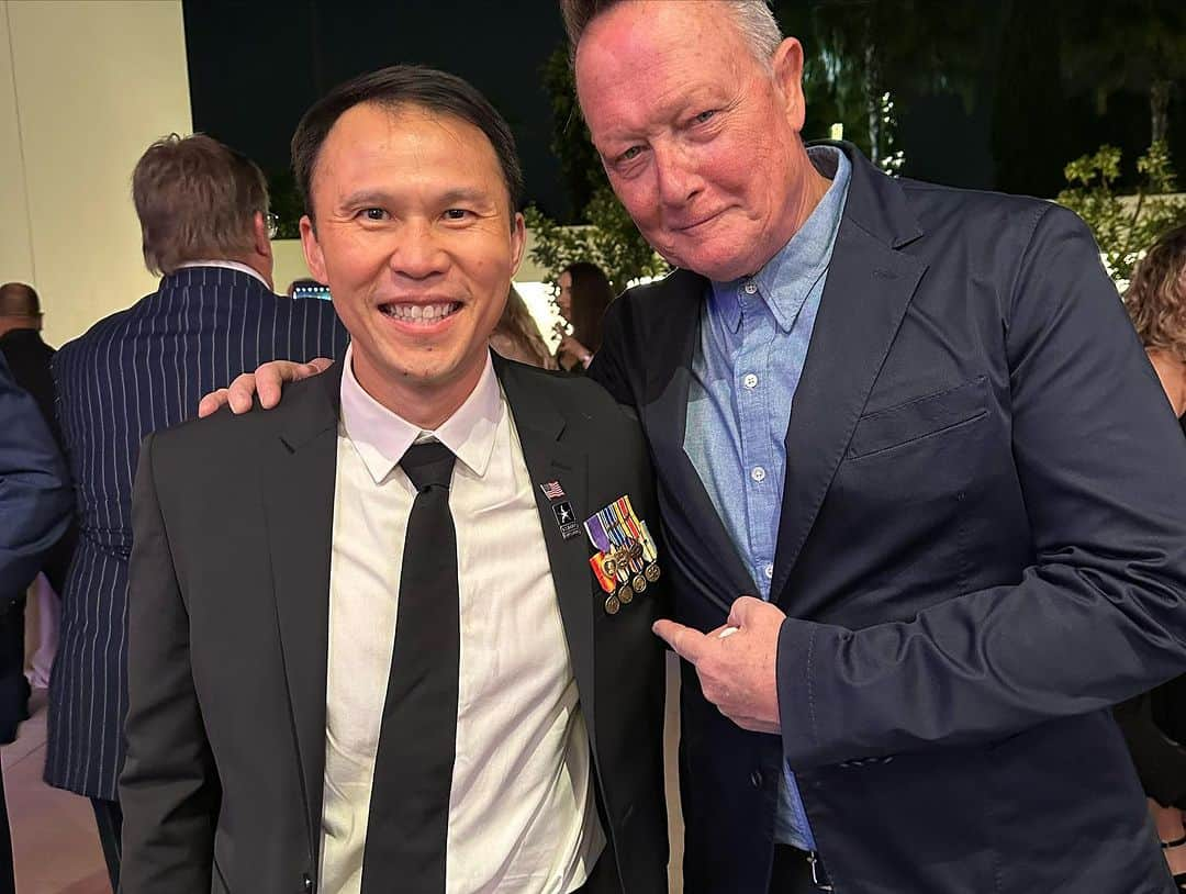 ロバート・パトリックさんのインスタグラム写真 - (ロバート・パトリックInstagram)「Great night saluting @garysiniseofficial and @garysinisefoundation for his exemplary advocacy of our veterans! #freedomisnotfree🇺🇸 @heroeslinked」11月18日 16時04分 - ripfighter