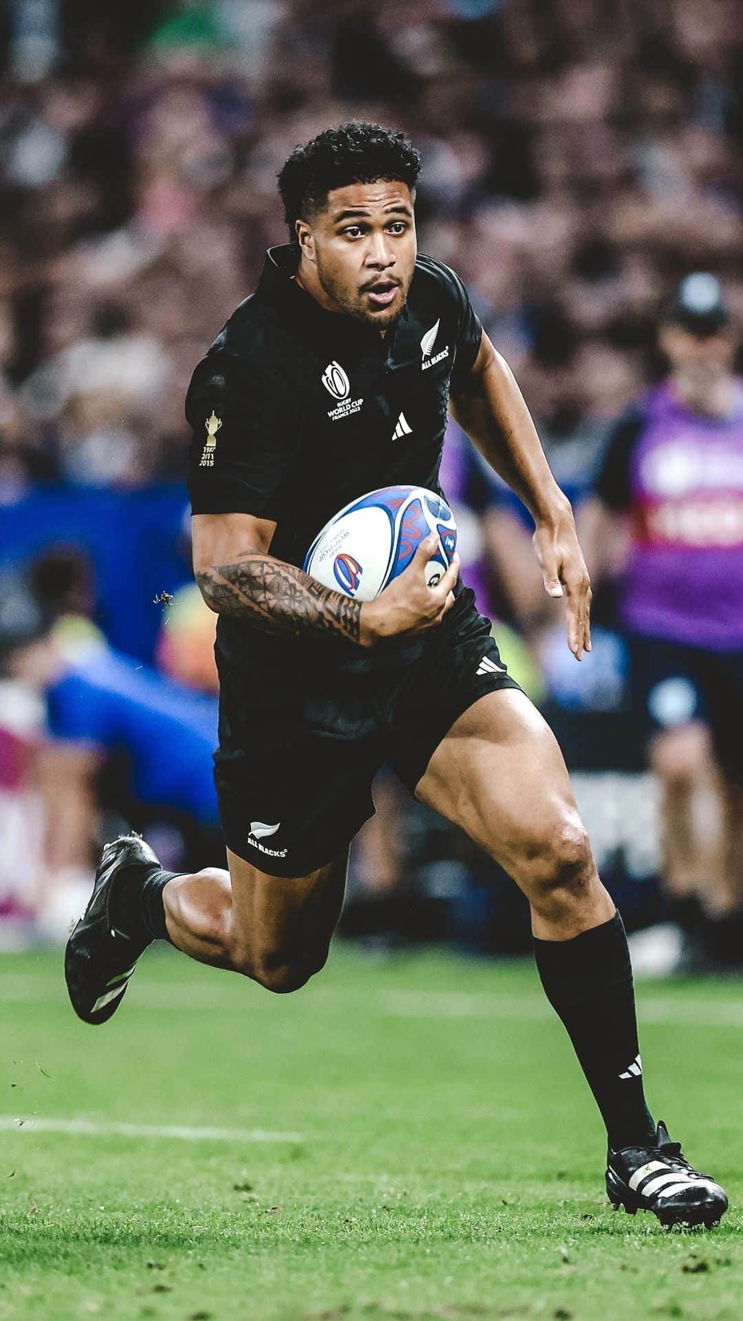 All Blacksのインスタグラム：「📺 Most watched in 2023: Leicester finishes some pure magic 🪄  #AllBlacks」