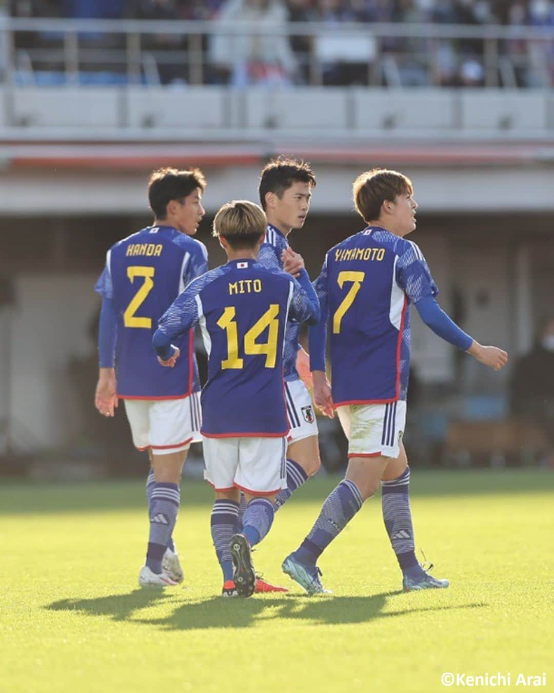 Goal Japanさんのインスタグラム写真 - (Goal JapanInstagram)「⚽ 清水時代のホームで2ゴール ⚽ U-22アルゼンチン代表戦で2得点を挙げ、#U22日本代表 の勝利に貢献した #鈴木唯人。(Photo: Kenichi Arai)  #soccer #football #japan #argentina #jfa #daihyo #shimizuspuls #spulse #サッカー #フットボール #サッカー日本代表 #日本代表 #アルゼンチン代表 #清水エスパルス #エスパルス #⚽」11月18日 16時50分 - goaljapan