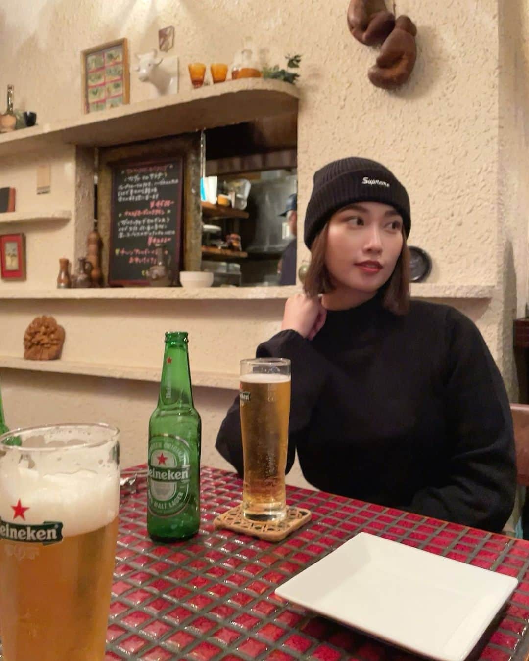 田中 レイナのインスタグラム：「Friday night 😁🌙」