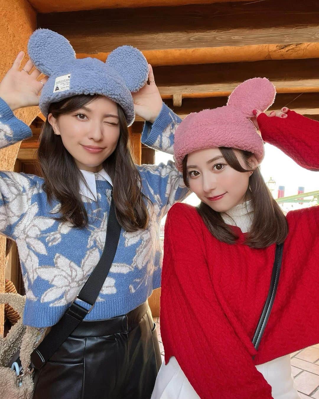成瀬心美のインスタグラム：「‪‪*°♡  11/18✨  Happy Birthday Mickey Mouse🖤❤️」